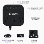 UK Ireland Travel Plug Adapter