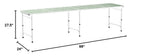 8 Foot Portable Beer Pong (8-Feet / Football)