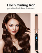 1 inch Curling Iron Extra Long Barrel (1 inch)