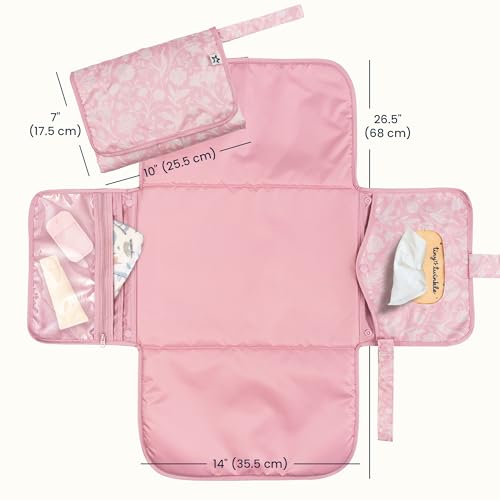 Portable Diaper Changing Pad (Toile)