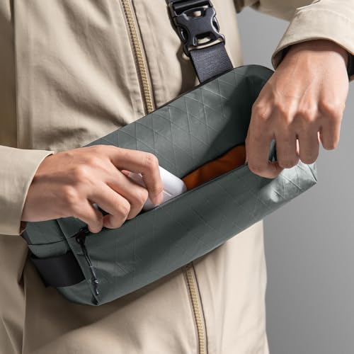 X pac Compact EDC Sling Bag 3L (S(Fits iPad Mini) / X-pac Gray)