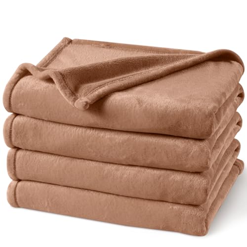 Fleece Blanket Queen 90"x90" (Clay / Queen(90" X 90"))