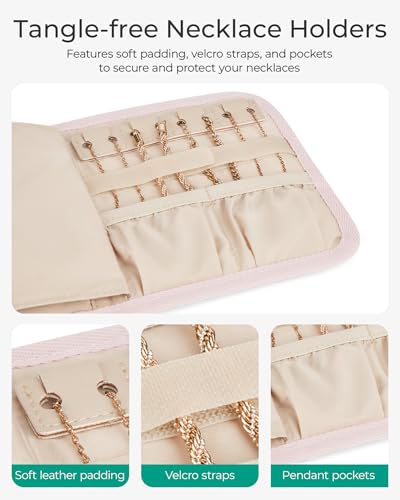 Travel Jewelry Organizer Case (B-Camel / Small)