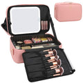 Professional Makeup Case with LED Mirror (Medium / 01-Pink 2)