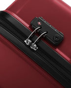 Luggage Set Lightweight and Durable Hardshell (wine wind new / 5-Piece Set)