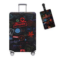 Travelkin Luggage Covers For Suitcase Tsa Approved Suitcase Cover Protector (World Set / M)