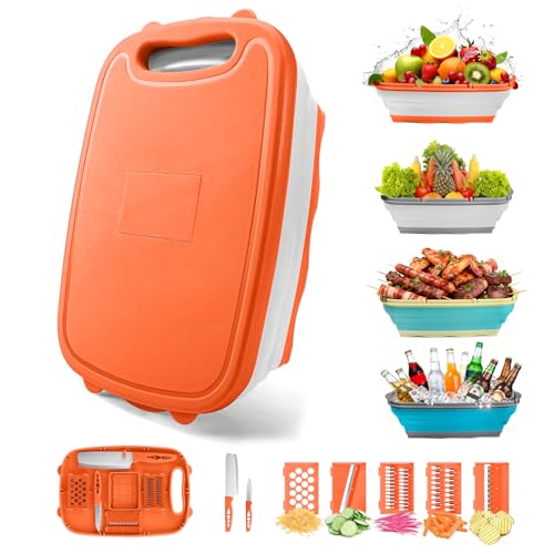 Camping Cutting Board (Orange)