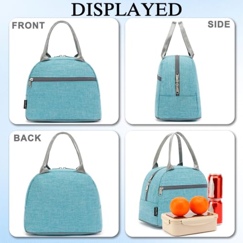 Insulated Lunch Cooler Bag (Sea Blue)