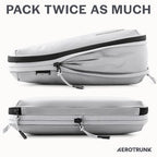 Ultralight Compression Packing Cubes for Travel (6-Pack / Grey)