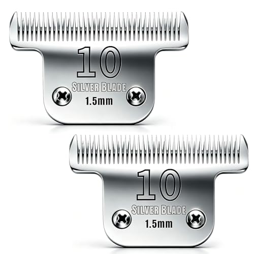 Dog Grooming Ceramic Blades Set (T-10(2 Pcs))