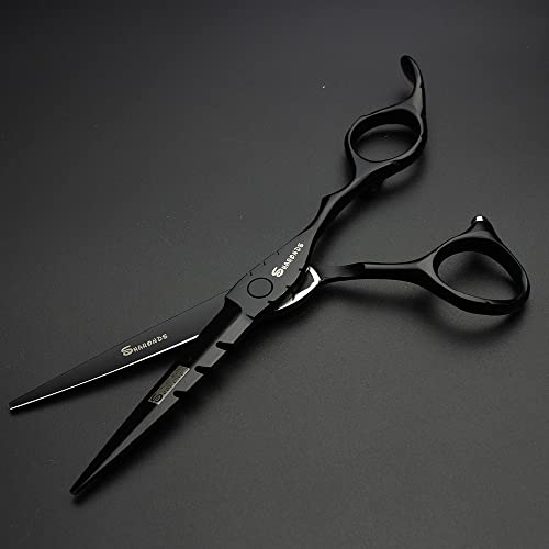 6 Inch 440C High Hardness Stainless Steel Hair Scissors Hair Salon Hair Stylist Cutting Thinning Tool Barber Special (6 Inch 3pc-a)