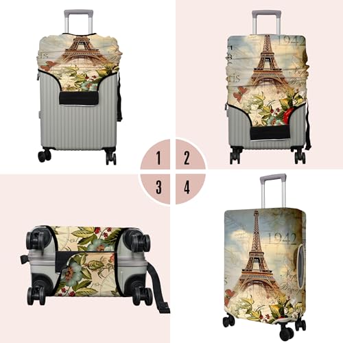 Travel Luggage Cover Suitcase Protector Fits 18 (Travel-1 / S(18-20in))