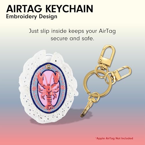 Keychain Case Compatible with GPS Trackers (Lobster)
