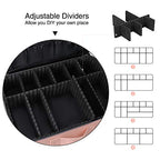 Makeup Case Large Makeup Bag Professional Train Case 16.5 inches Travel Cosmetic Organizer Brush Holder Waterproof Makeup Artist Storage Box (Large / Pink)