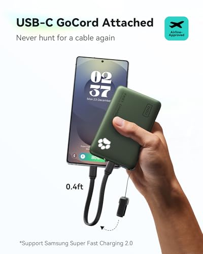 10000mAh 45W Fast Charging Portable Charger (Green)