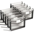 Plastic Expanding File Folder (Balck / Letter/A4)