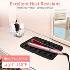 Professional Silicone Heat Resistant Mat (Block Black)