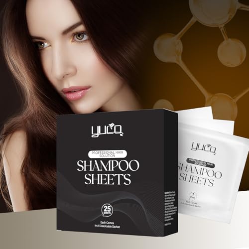 Travel Hair Shampoo Sheets Travel Pack 25 Tablets