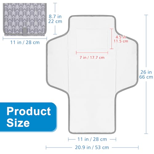 Portable Diaper Changing Pad (Arrow)