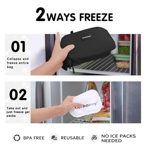 Small Cooler Bag (Black-Large)