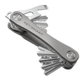KeySmart Rugged Keychain Multitool Key Holder (Titanium / 2 Pack)