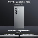for Z Fold 7 Camera Lens Protector Case Cover (Silver / Galaxy Z Fold 7)