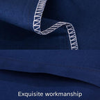 Toddler Pillows with Pillowcases Set (Navy Blue (Cotton) / 13x18 Inch (Pack of 2))