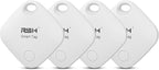 Air Tracker Tag 4 Pack Bluetooth Luggage Tracker tag Locator Works by RSH