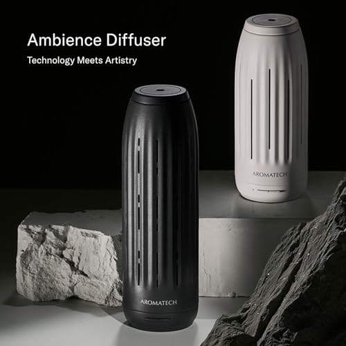 Ambience Scent Diffuser for Essential Oil Blends & Fragrances (White Stone Mini)