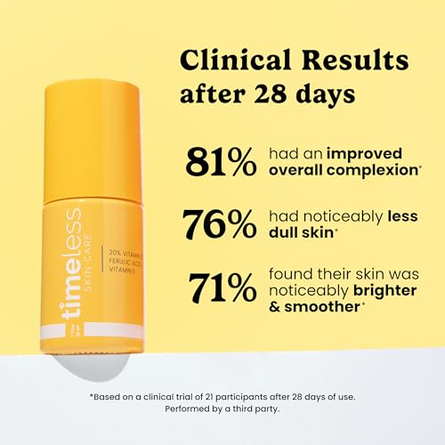 Vitamin C Serum with Vitamin E & Ferulic Acid (1 Fl Oz (Pack of 1))