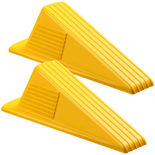 2 Pcs Jumbo Door Stoppers Heavy Duty Rubber Doorstop