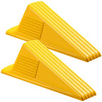 2 Pcs Jumbo Door Stoppers Heavy Duty Rubber Doorstop