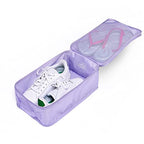 Travel Shoe Bags (Purple / 4 Packs)