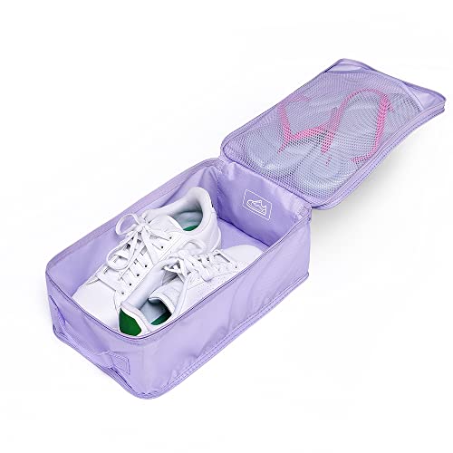 Travel Shoe Bags (Purple / 4 Packs)