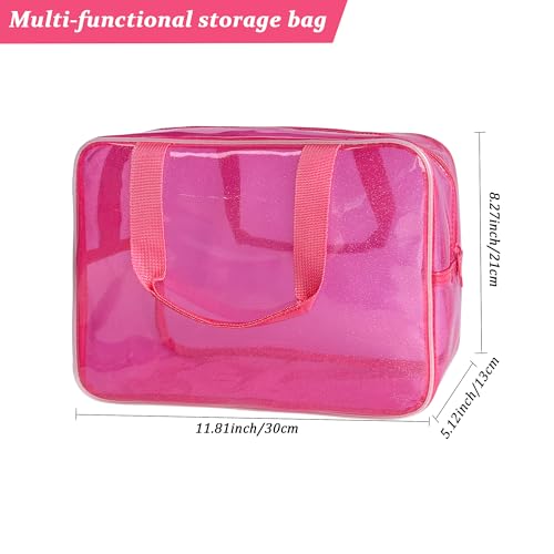 Travel Clear TPU Bag (Pink-2)