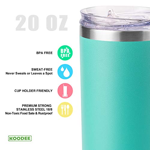 20 oz Skinny Tumbler (Teal/Pink / 12 Ounces)