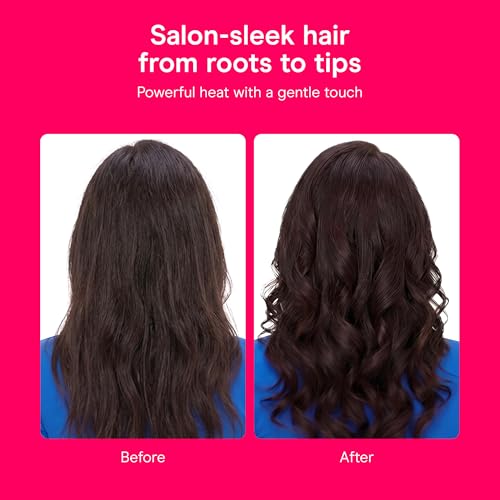 Curling Iron Double (White/Rose Gold / 1 Inch Wand (Pack of 1))