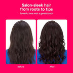 Curling Iron Double (White/Rose Gold / 1 Inch Wand (Pack of 1))