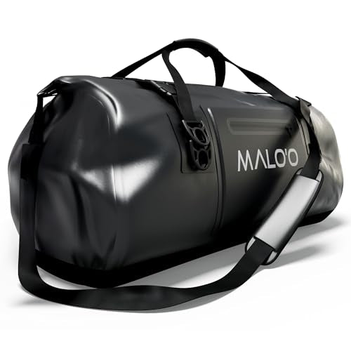 Malo’o Waterproof Dry Duffel (Black / 100L)