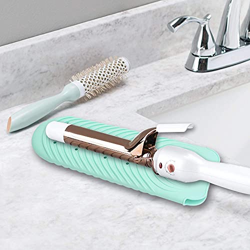 Heat Resistant Mat for Curling Iron (Green)