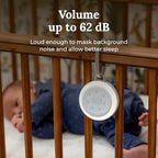Hushh 2 Portable Sound Machine for Baby & Kids (Grey)