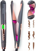 Pro Twist Ceramic Flat Iron 1 Inch (Grey)