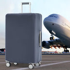 Travelkin Luggage Covers For Suitcase Tsa Approved Suitcase Cover Protector (Navy-Blue / L)