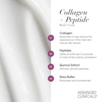 Collagen Peptides Firming Body Lotion Face Cream + Collagen Body Oil Moisturizer 2PC Skin Care Set For Women & Men (Collagen Peptides Cream + Body Oil Set / 2 Piece Set)