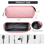 Hair Tools Travel Bag for Shark Flexstyle Dyson (Pink)