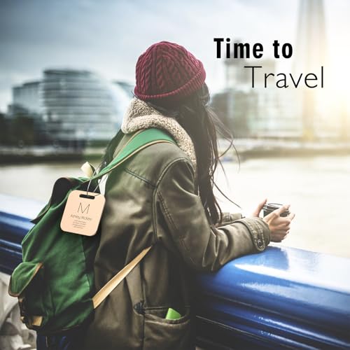 Personalized Engraved Gold Metal Luggage Tags for Suitcase (Gold / Square (2x2"))