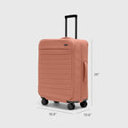 Away Softside Medium Checked Suitcase, 26 Inch Lightweight, Expandable Luggage - Image 2