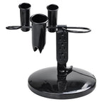 BYOOTIQUE 5 Hole Tabletop Blow Dryer Hair Iron Holder with 3 Outlets Salon (1 Count (Pack of 1))