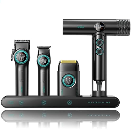 Professional Barber Combo 4 in 1 (001 4 in 1 Black)