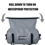 Drybag 60L Waterproof Dry Bag Heavy Duty Duffle Bag Travel Duffel Bag for Kayaking (Grey / 60L)